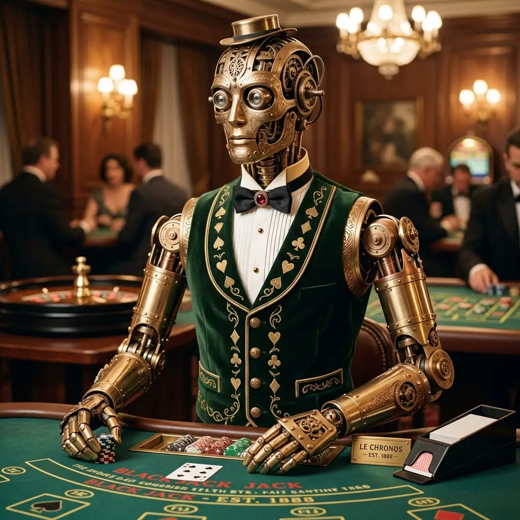 Mechanical automaton dealer